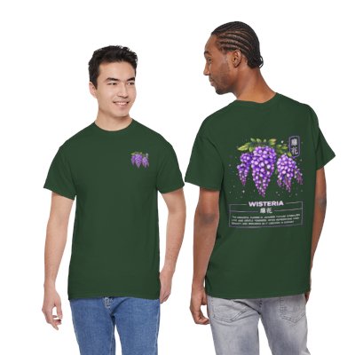 Wisteria Graphic Tee – “Love & Grace”