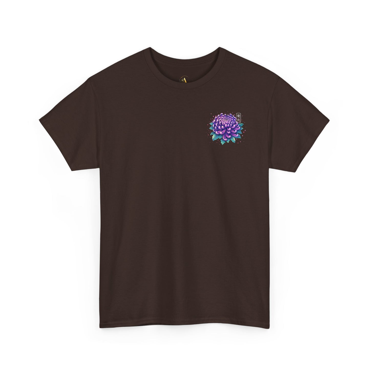 Chrysanthemum Graphic Tee – “Royal Energy”