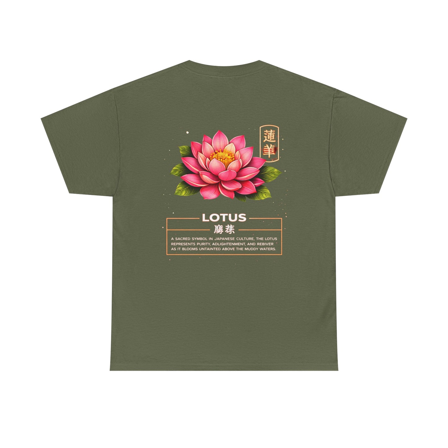 Lotus Graphic Tee – “Purity & Rebirth”