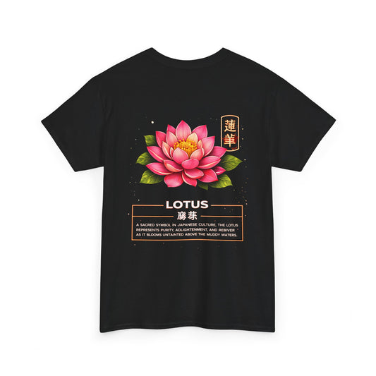 Lotus Graphic Tee – “Purity & Rebirth”