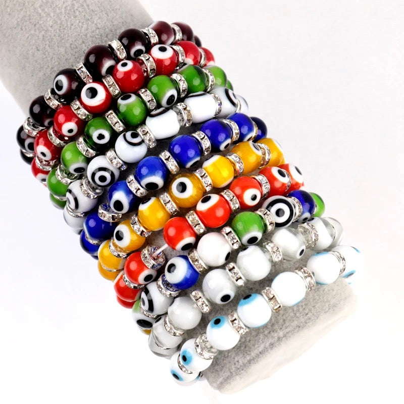 Evil Eye Stretchable Bracelets